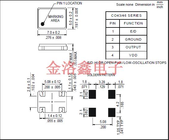 co43025l_7050 OSC